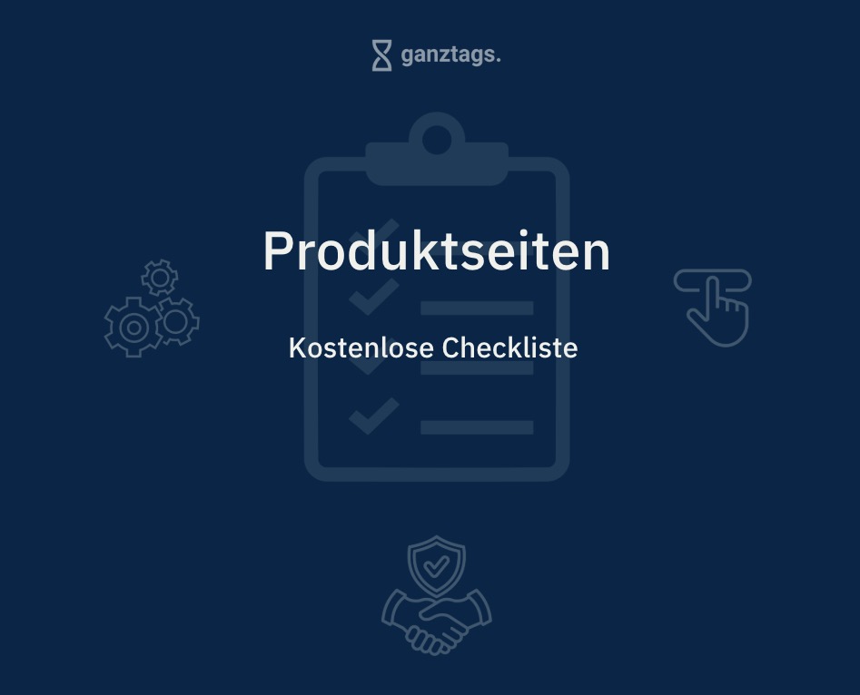 Kostenlose Checkliste zur Optimierung von Produktseiten