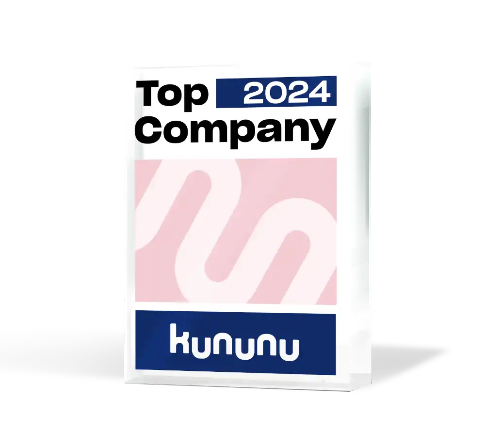 Unser Jahr beginnt ausgezeichnet – Top Company 2024 bei Kununu